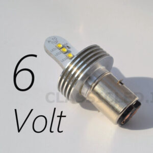 Lampada LED BI-LUCE 6 Volt adattabile BA20D